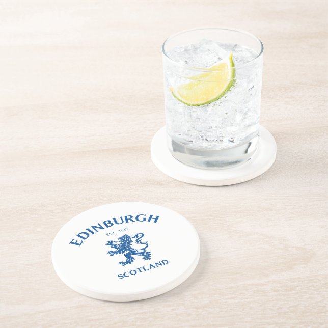 Dessous De Verre En Grès EDIMBOURG Écosse (Côté)