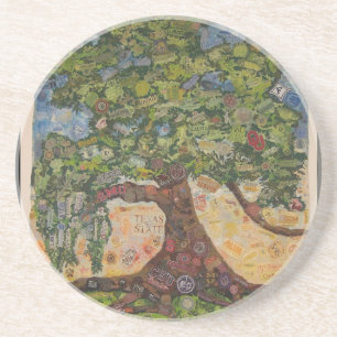Dessous De Verre En Grès Édredon Tulane