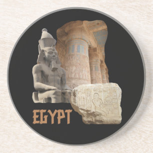 Dessous De Verre En Grès EGYPT photo collage coaster