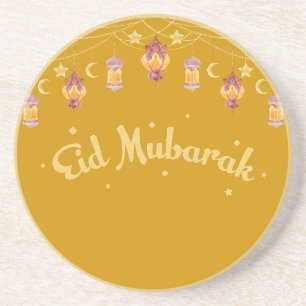 Dessous De Verre En Grès EID MUBARAK - EID T-Shirt Thirt Pillow