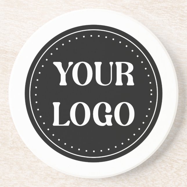 Dessous De Verre En Grès élégant, contemporain, poli et personnalisable (Devant)