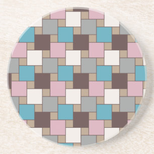 Dessous De Verre En Grès Élégant nectar rose