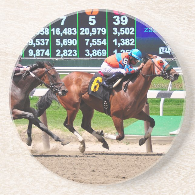 Dessous De Verre En Grès Emballage de beau Belmont Park (Devant)