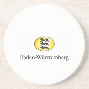 Dessous De Verre En Grès Emblème du Bade-Wurtemberg