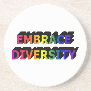 Dessous De Verre En Grès Embrace Diversity Coaster
