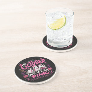Dessous De Verre En Grès en octobre nous portons du rose pour la sensibilis