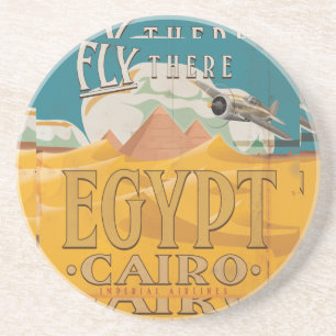 Dessous De Verre En Grès Envolez-vous - Égypte