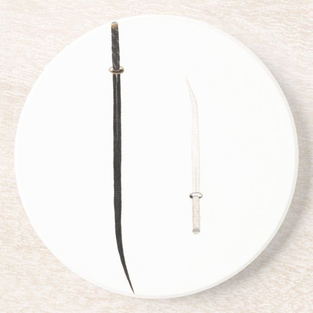 Dessous De Verre En Grès Épées de légende (Devant)