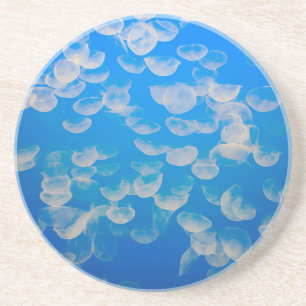 Dessous De Verre En Grès États-Unis, Californie. Jellyfish In the Monterey