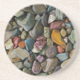 Dessous De Verre En Grès États-Unis, Montana, Glacier National Park, Pierre