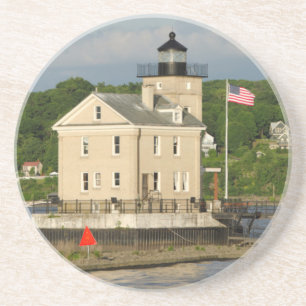 Dessous De Verre En Grès États-Unis, New York, Kingston, Hudson River. Ron