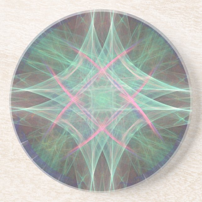Dessous De Verre En Grès Étendre Pastel Star (Devant)
