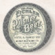 Dessous De Verre En Grès Étiquette vintage d'annonce de bière de Pilsner (Devant)