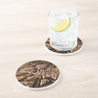 Dessous De Verre En Grès Étoiles d'argile terrestre