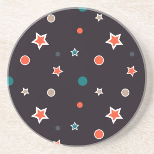 Dessous De Verre En Grès Étoiles de Noël