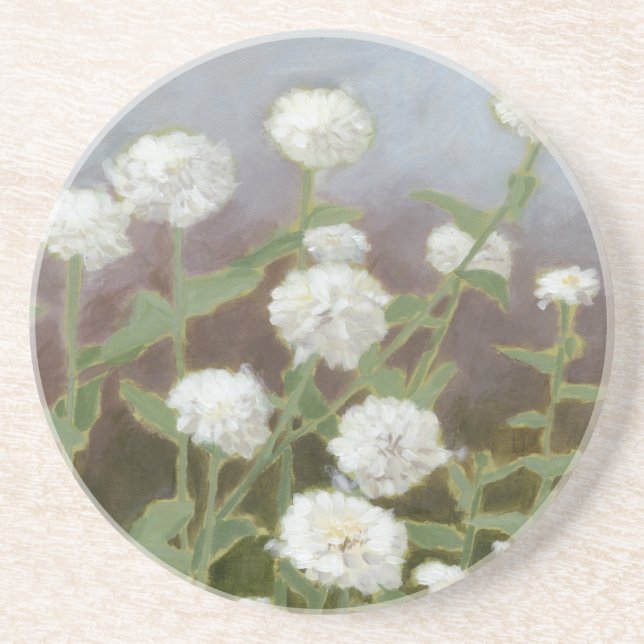 Dessous De Verre En Grès Étude du jardin botanique I (Devant)