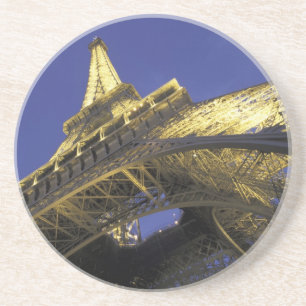Dessous De Verre En Grès Europe, France, Paris, tour Eiffel, soir 2