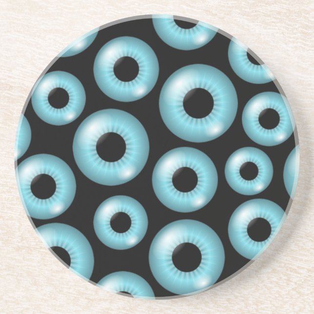 Dessous De Verre En Grès Eyeballs (Devant)