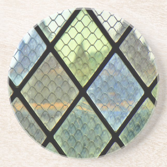 Dessous De Verre En Grès Fenêtre (Devant)