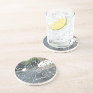 Dessous De Verre En Grès fenêtre cassée