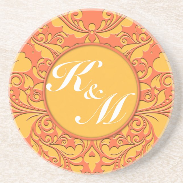 Dessous De Verre En Grès FêteChaleureuse (Devant)