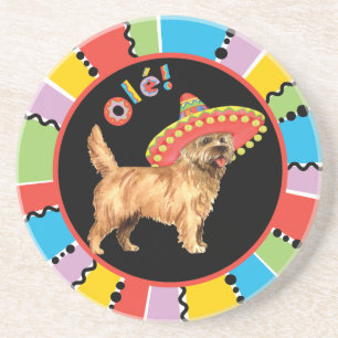 Dessous De Verre En Grès Fiesta Cairn Terrier