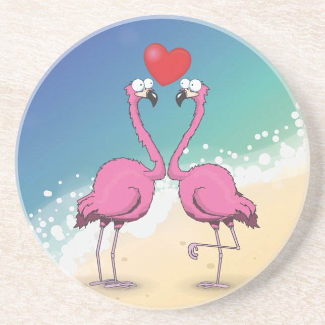 Dessous De Verre En Grès flamants (Devant)