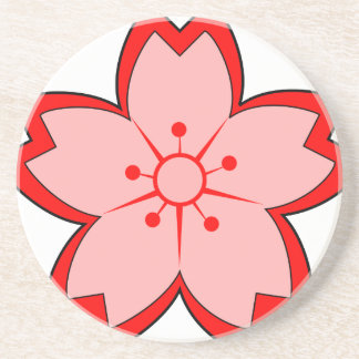 Dessous De Verre En Grès Fleur de cerisier japonaise