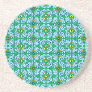 Dessous De Verre En Grès Fleurs Parapluies Dessous de verre de grès