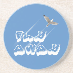 Dessous De Verre En Grès Fly away
