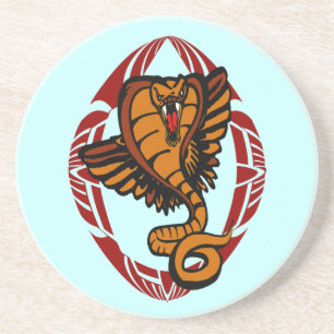 Dessous De Verre En Grès Flying Cobra