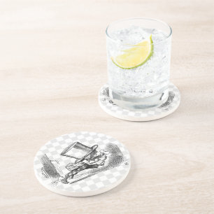 Dessous De Verre En Grès Fonctionnement fou de chapelier