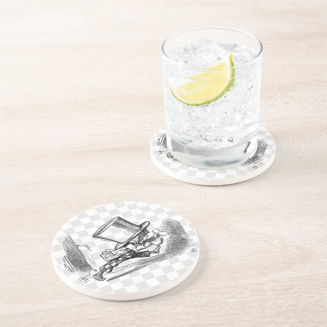 Dessous De Verre En Grès Fonctionnement fou de chapelier (Côté)