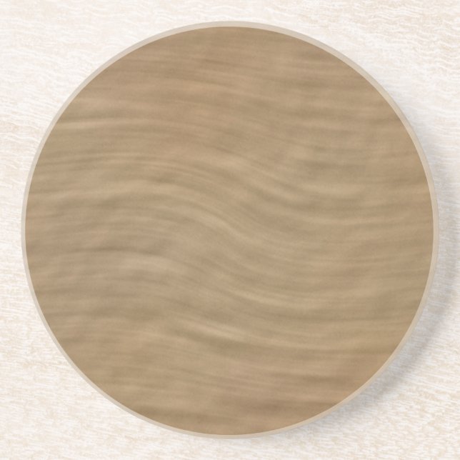 Dessous De Verre En Grès Fond d'aspect grès à teinte bronzée naturelle (Devant)