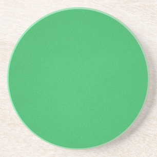 Dessous De Verre En Grès Fond granuleux vert tendance
