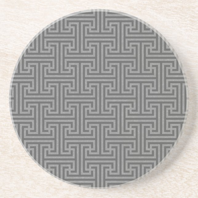Dessous De Verre En Grès Formes géométriques simples (Devant)