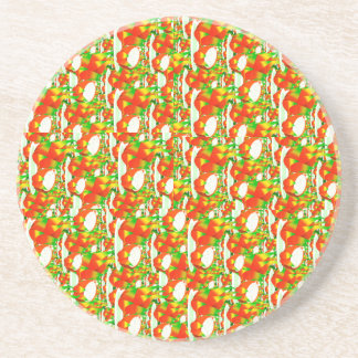 Dessous De Verre En Grès fruit du dragon tropical