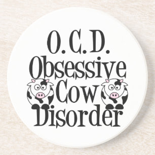 Dessous De Verre En Grès Funny Cow