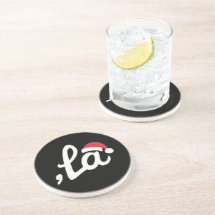 Dessous De Verre En Grès Funny Kamala Harris 2024 Comma La Christmas