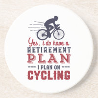 Funny Retraité cycliste Plan de retraite Vélo à vé