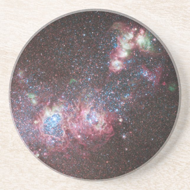 Dessous De Verre En Grès Galaxie naine NGC 4214 (Devant)