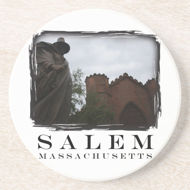 Dessous De Verre En Grès Garde de salem (Devant)