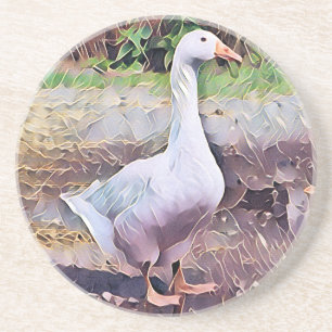DESSOUS DE VERRE EN GRÈS GEESE