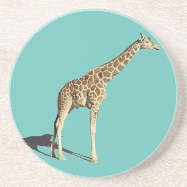 Dessous De Verre En Grès Giraffe (Devant)