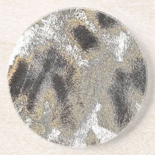 DESSOUS DE VERRE EN GRÈS GIRAFFE