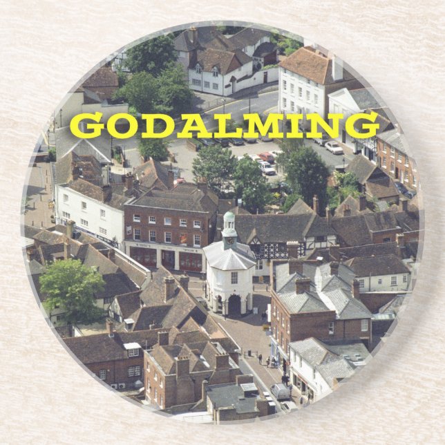 Dessous De Verre En Grès Godaling Surrey Angleterre (Devant)