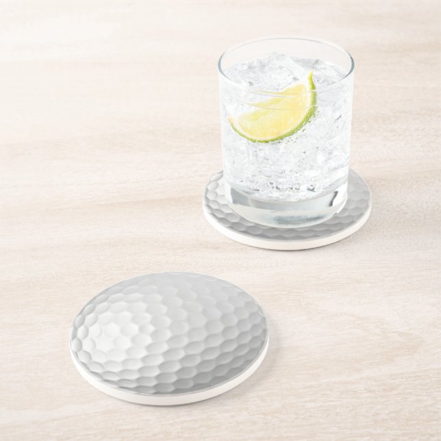 Dessous De Verre En Grès Golf Ball Texture (Côté)