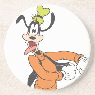 Dessous De Verre En Grès Goofy Excité