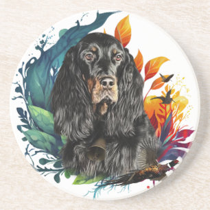Dessous De Verre En Grès Gordon Setter