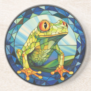 Dessous De Verre En Grès Grenouille en verre doux